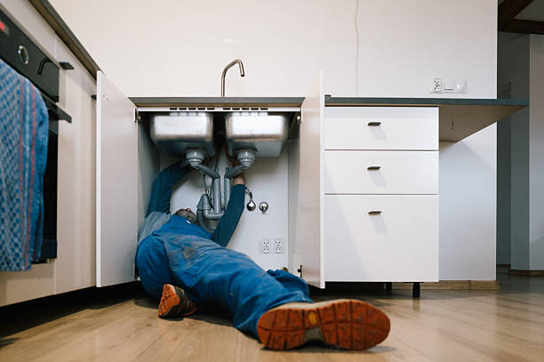 Professional Drain Cleaning technician working in Edgewood, KY